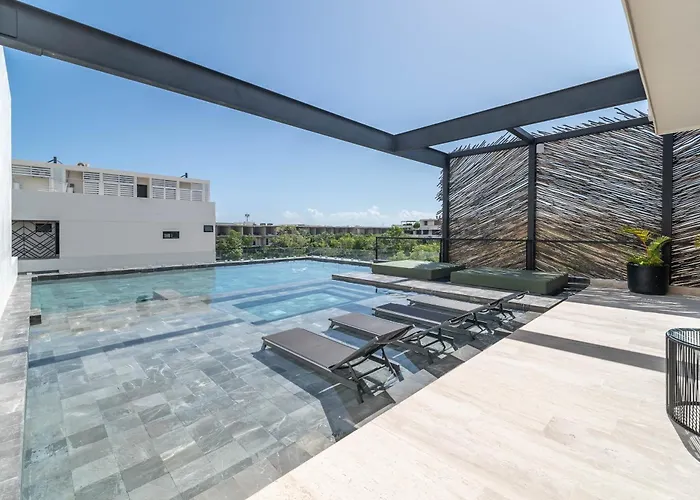 2br Plunge Pool, Rooftop Pool, Gym, Kids Playroom * Tulum