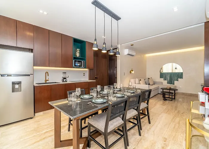 Ferienhaus 2br Plunge Pool, Rooftop Pool, Gym, Kids Playroom Tulum