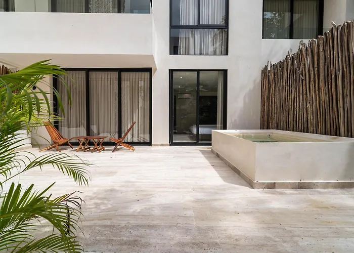 Ferienhaus 2br Plunge Pool, Rooftop Pool, Gym, Kids Playroom Tulum