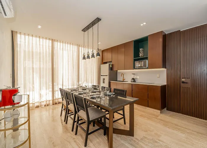 Ferienhaus 2br Plunge Pool, Rooftop Pool, Gym, Kids Playroom Tulum
